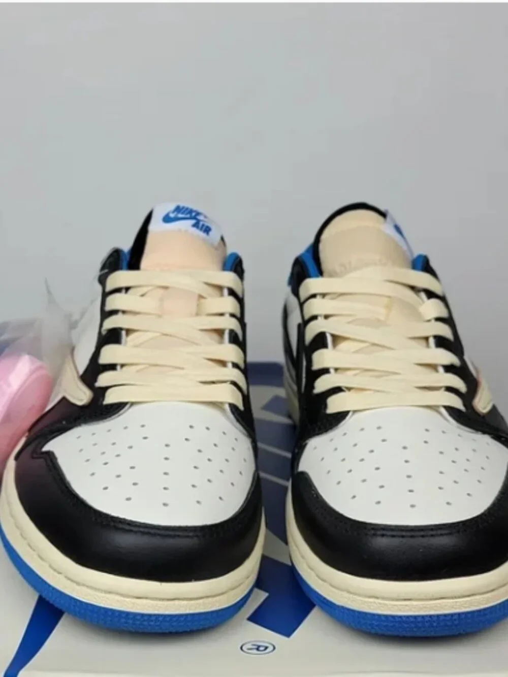 Air Jordan 1 Low Fragment × Travis Scott Men's Shoes
